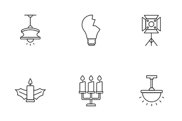 Lamp And Lights Vol 1 Icon Pack