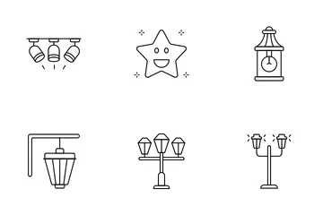 Lamp And Lights Vol 2 Icon Pack
