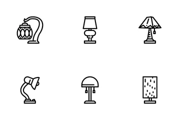 Lamp Equipment For Illuminate Icon Pack
