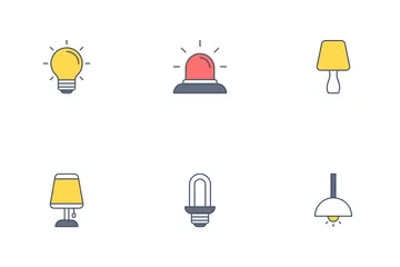 Lamp Icon Pack