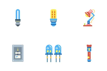 Lamps & Lights Icon Pack