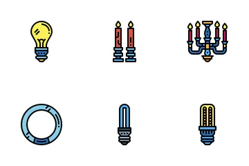 Lamps & Lights Icon Pack