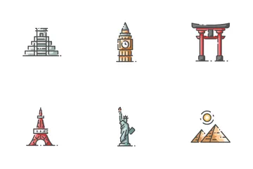 Moais - Free monuments icons