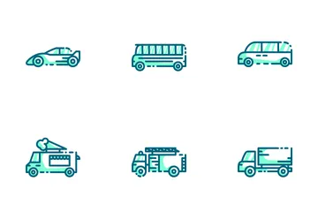 Land Vehicle Icon Pack