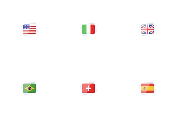 Länderflagge Symbolpack