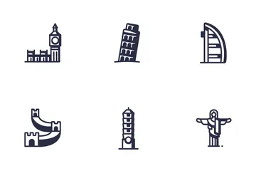 Landmark Set Icon Pack