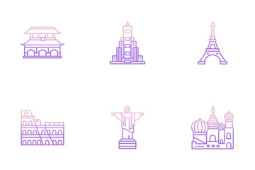 Landmarks Icon Pack