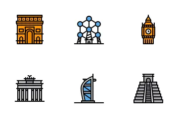 Landmarks Icon Pack