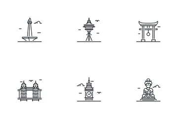 Landmarks Icon Pack