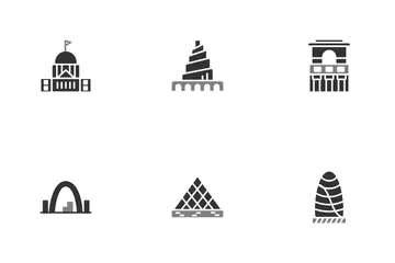 Landmarks & Monuments Icon Pack