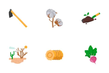 Landwirtschaftlich Icon Pack