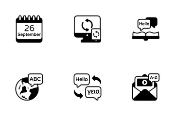 Language And Translation Icon Pack
