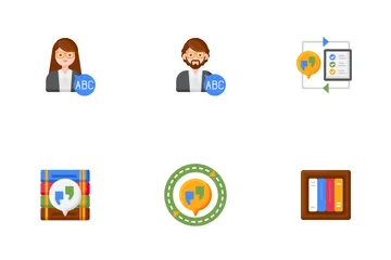 Language Learning Icon Pack