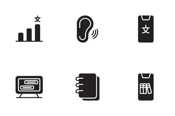 Language Learning Icon Pack