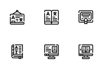 Language Learning Icon Pack