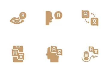 Language Learning Icon Pack