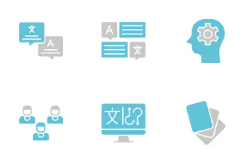 Language Learning Icon Pack