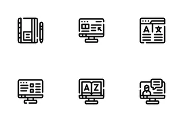 Language Learning Icon Pack
