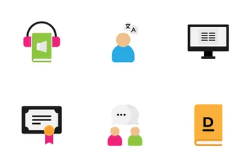 Language Learning Icon Pack