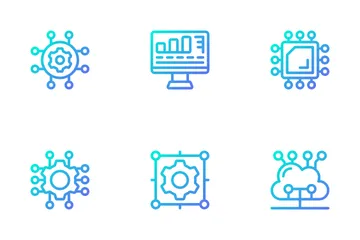 L'apprentissage en profondeur Pack d'Icônes