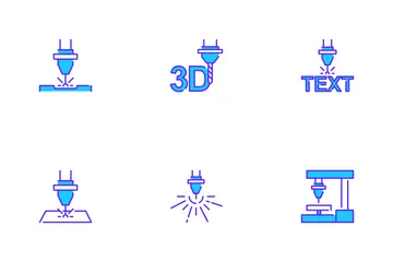 Laser Cutting Icon Pack