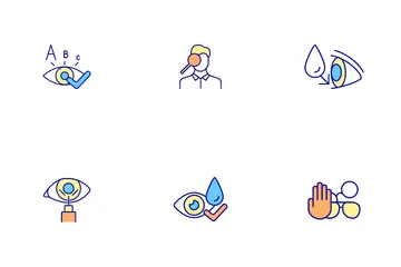 Laser Eye Surgery Icon Pack