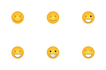 Laughing Emoji Icon Pack