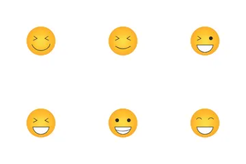 Laughing Emoji Icon Pack