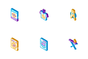 Laundry Service Icon Pack