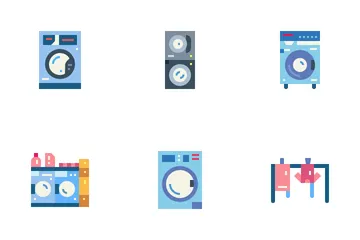 Laundry Service Icon Pack