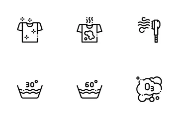 Laundry Service Icon Pack