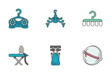 Laundry Stuff Icon Pack