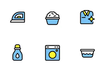 Lavadero Paquete de Iconos