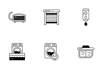 Lavado Paquete de Iconos