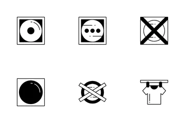 Lavadero Paquete de Iconos