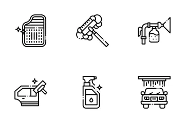 Lave-Auto Pack d'Icônes