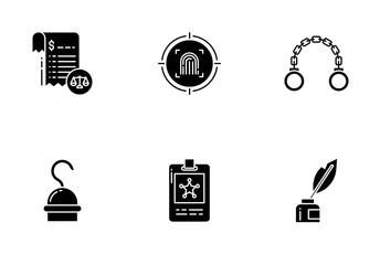 Law And Crime Icon Pack