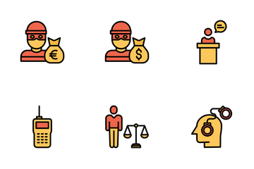 Law And Crime Icon Pack