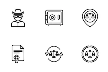 Law And Crime Icon Pack