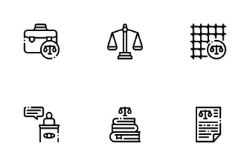 Law And Judgement Icon Pack