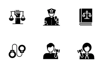 Law And Justice Icon Pack