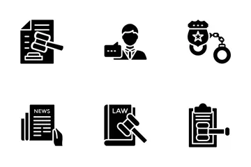 Law And Justice Icon Pack
