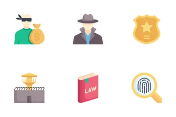 Law And Justice Icon Pack