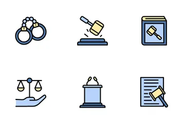 Law And Justice Icon Pack