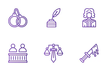 Law And Justice Icon Pack