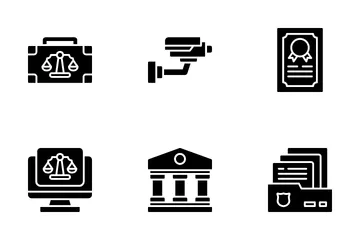 Law And Justice Icon Pack