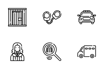 Law And Justice Icon Pack