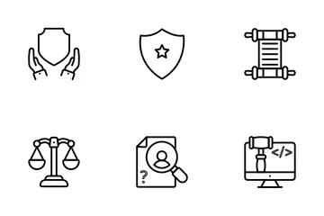 Law And Justice Icon Pack