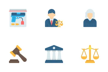 Law And Justice Icon Pack