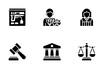 Law And Justice Icon Pack